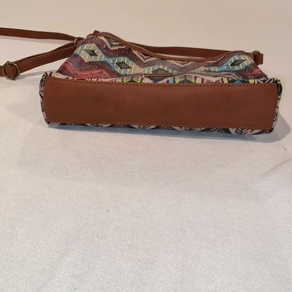 The Sak multicolored azteca print crossbody purse